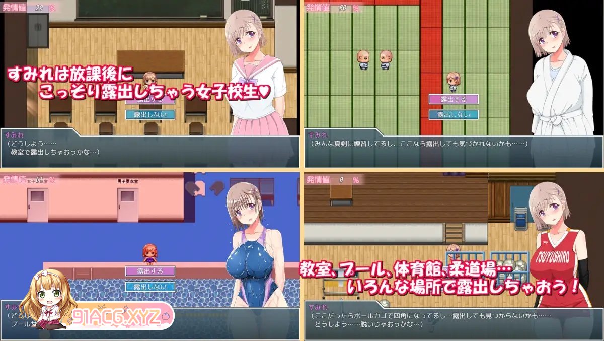 [露出RPG/汉化/高自由度]放学后露出女校学生2 V1.05 官中AI汉化版[新汉化][FM/500M/百度]-第6张-游戏-次元小屋-ACG交流分享论坛