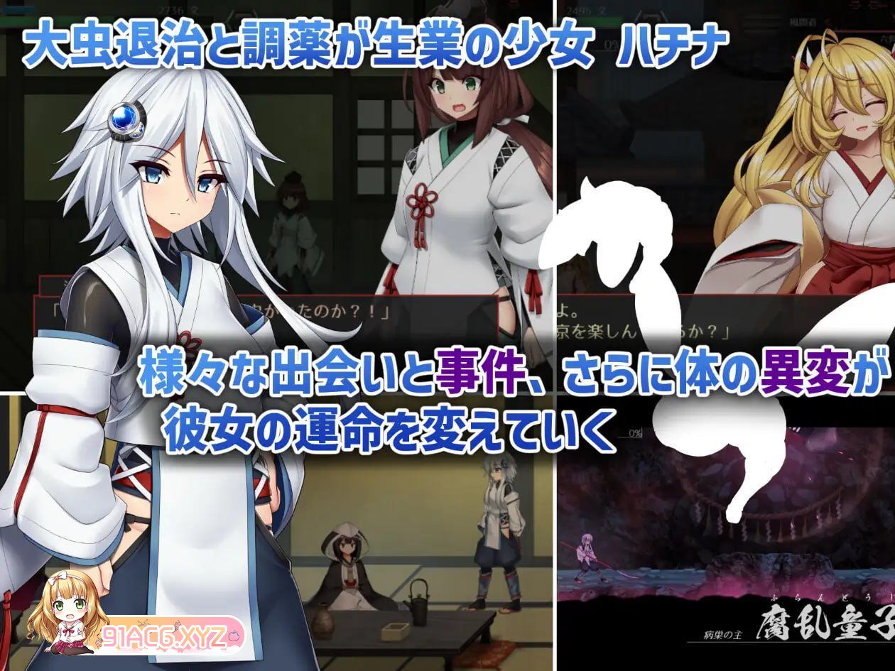 [ACT/PC/官中] ハチナ怪異譚 ver1.10 [FM/840M/夸克OD]-第2张-游戏-哥特动漫王国-ACG交流分享论坛