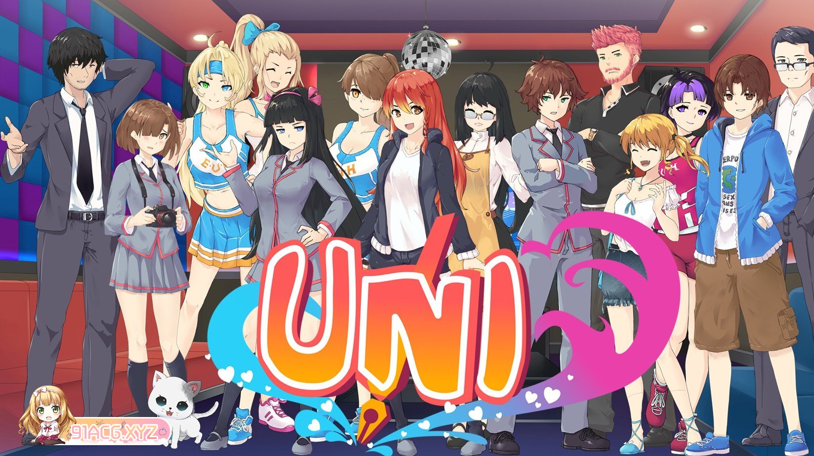 [高自由SLG/汉化]大学生活：Uni Ver0.51.114 AI汉化版[更新][PC+安卓][FM/3.5G/百度]-第3张-游戏-哥特动漫王国-ACG交流分享论坛