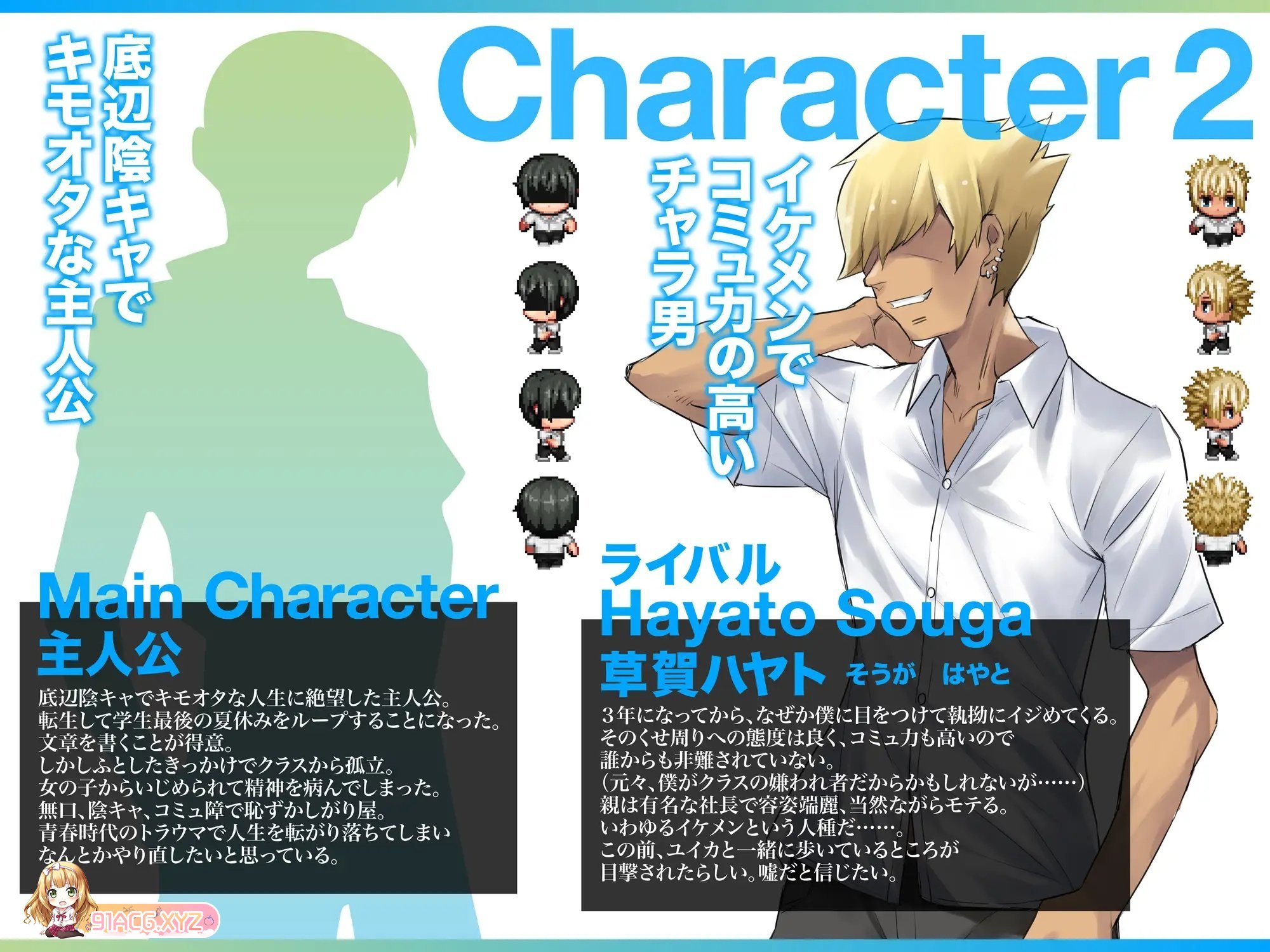 [RPG/汉化/NTR]青春循环 底层宅男的我转生后与学校等级制度顶端的美少女重温青春的故事 挂载AI汉化版+存档[新汉化][FM/2.2G/百度]-第5张-游戏-哥特动漫王国-ACG交流分享论坛