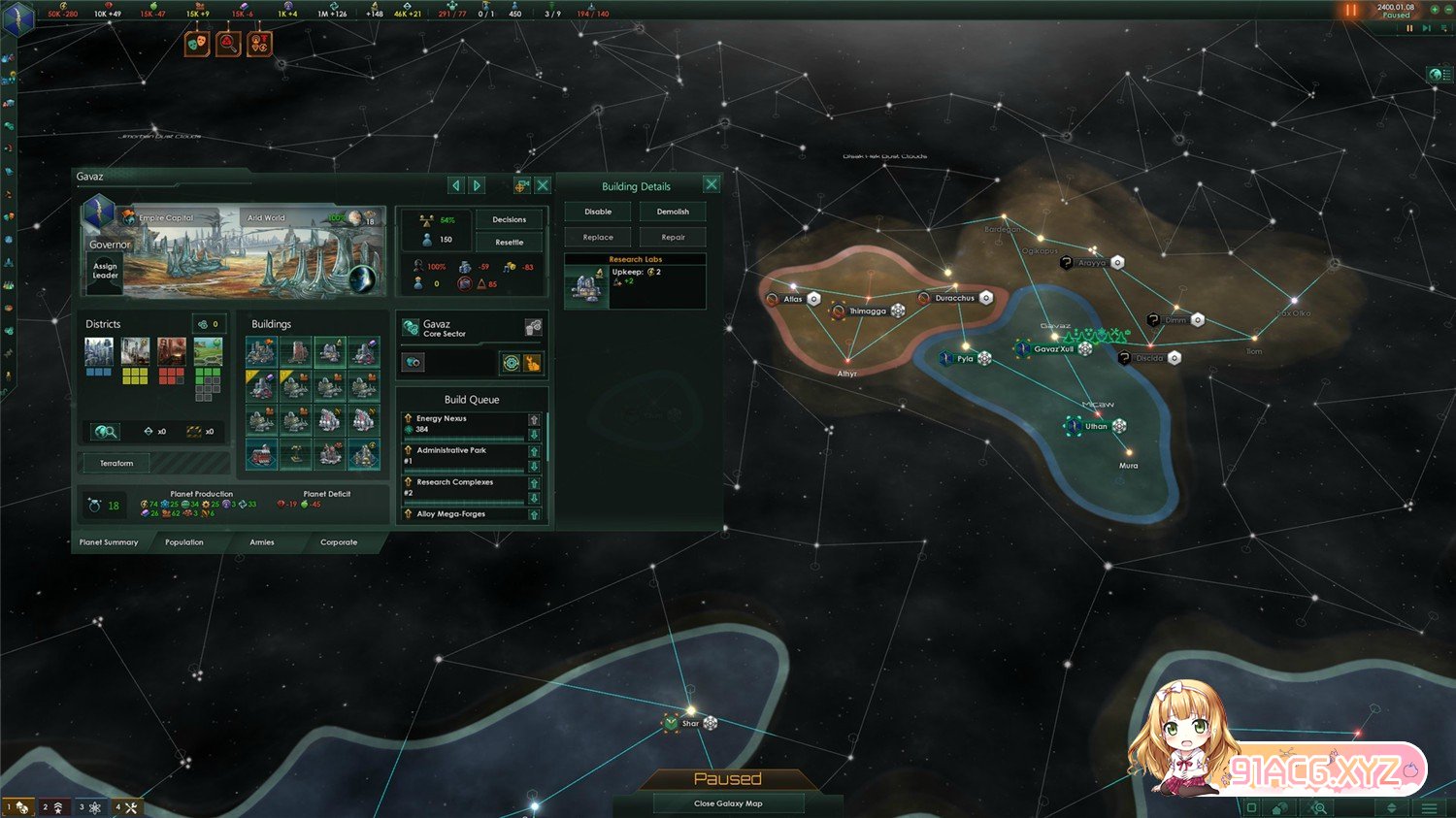 [正经游戏]群星银河版|v3.12.3|整合全DLC|官方简体中文|支持键盘.鼠标|赠音乐原声|多项修改器|满资源初始存档|原画壁纸|原版小说|[23G][FM-第3张-游戏-次元小屋-ACG交流分享论坛