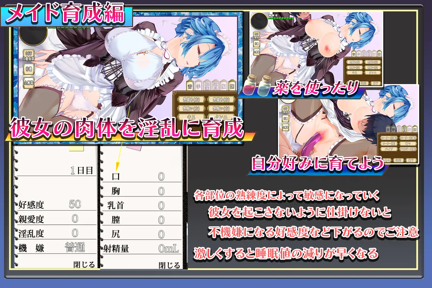 [SLG/PC/机翻汉化] 女仆总是在主人身旁 メイドはいつもご主人様の隣に Ver24.05.28 [FM/500M/百度OD]-第2张-游戏-次元小屋-ACG交流分享论坛