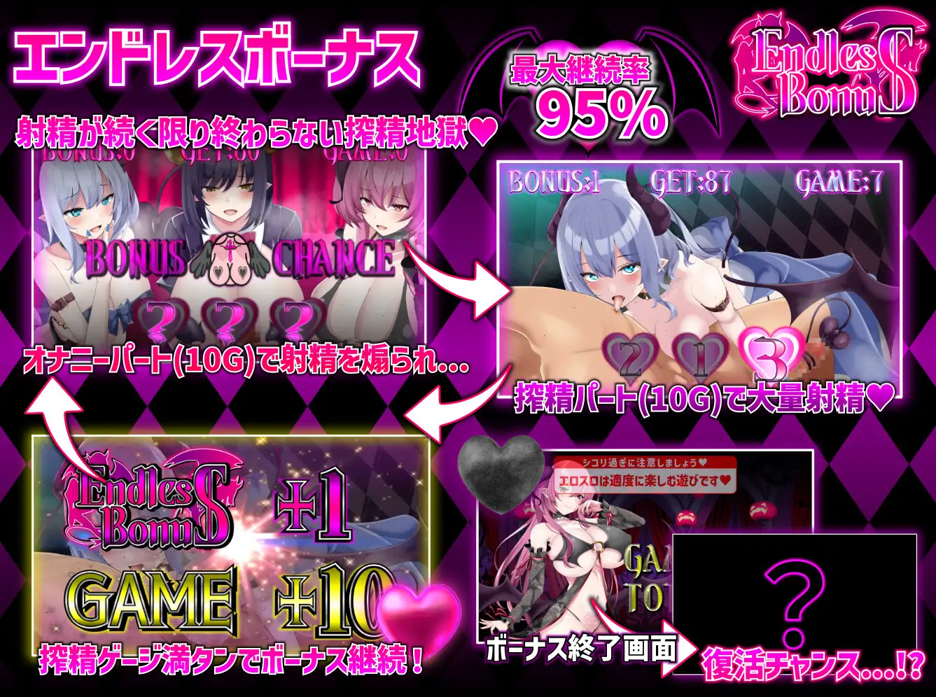 [SLG/PC/机翻汉化] 魅魔赌场 ～淫魔城魅魔～ サキュバスカジノ ~淫魔城サキュバス~ Ver1.02 [FM/700M/百度OD]-第9张-游戏-次元小屋-ACG交流分享论坛