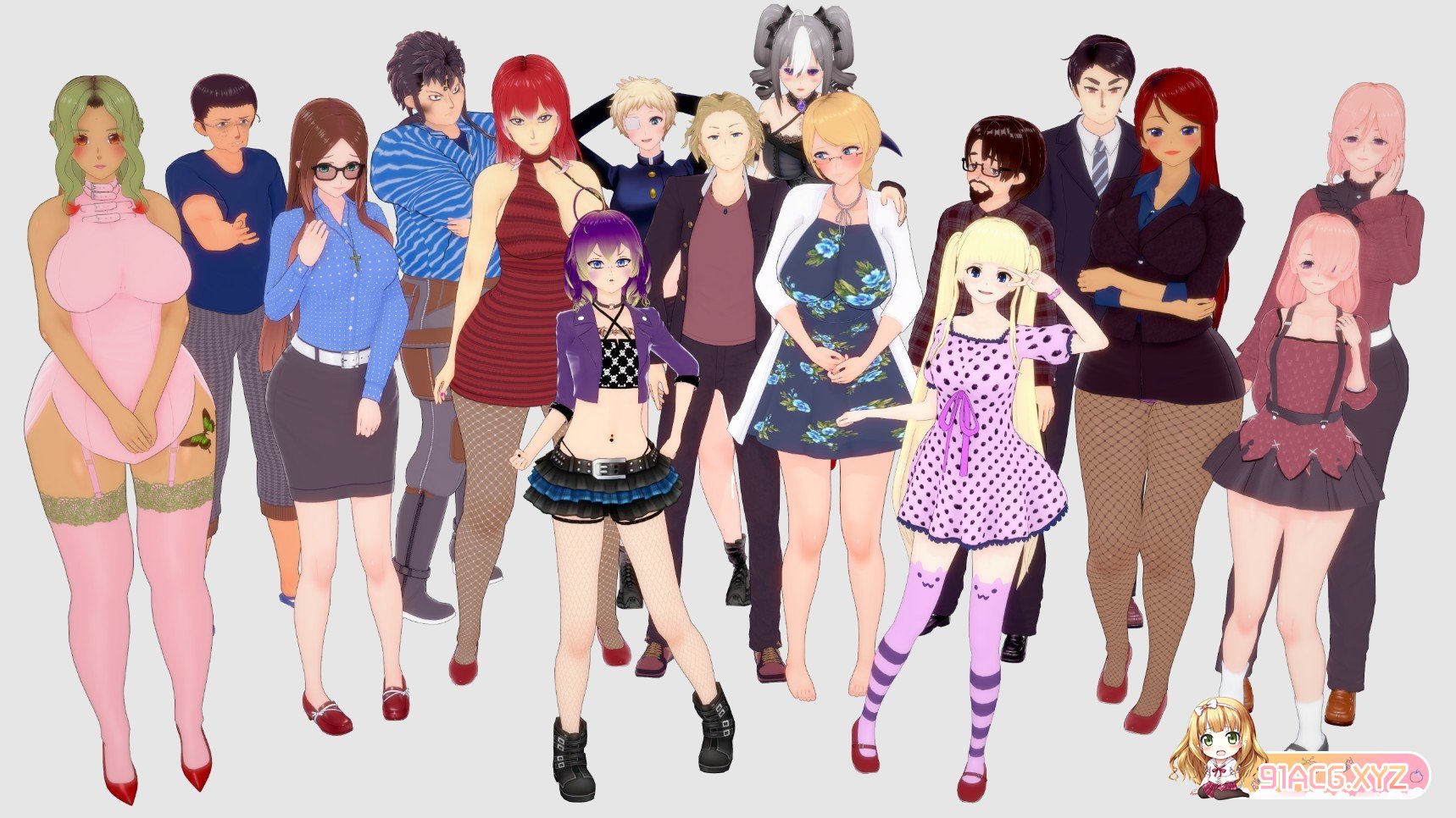 [日系SLG/汉化/动态]被诅咒的爱V0.4.0 AI汉化版[PC+安卓][FM/2.4G/百度]-第2张-游戏-哥特动漫王国-ACG交流分享论坛