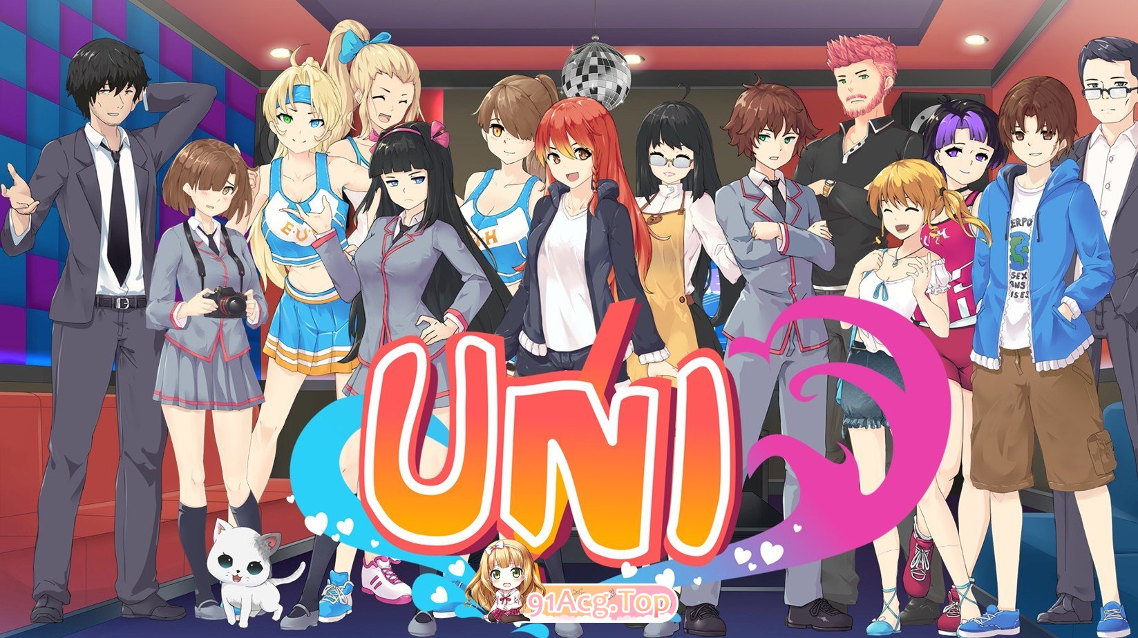 [高自由SLG/汉化]大学生活：Uni Ver0.53.116b AI汉化版[更新][PC+安卓][FM/3.8G/百度]-第3张-游戏-哥特动漫王国-ACG交流分享论坛