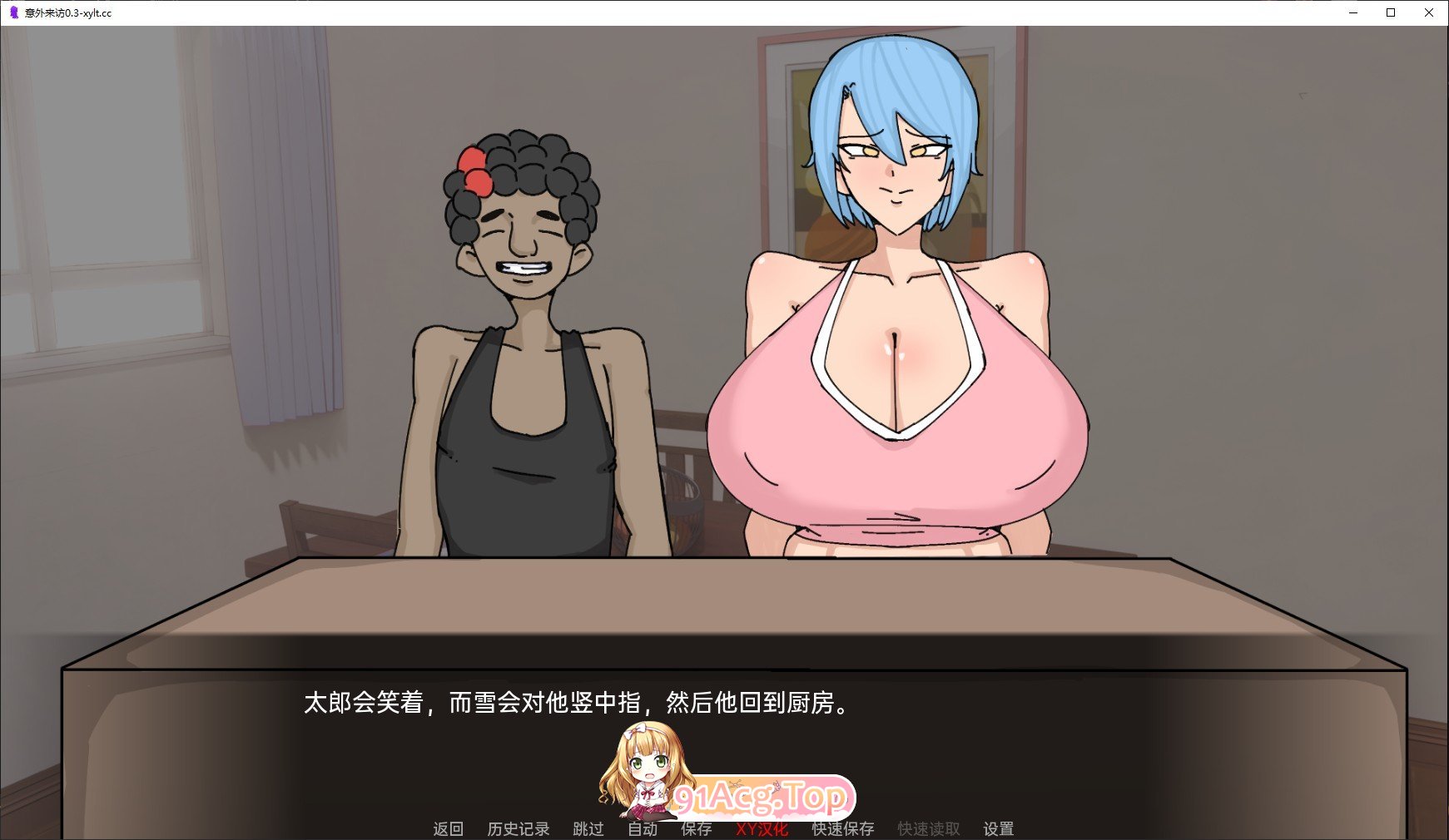 [欧美2D/汉化]意外来访V0.3 AI汉化版[PC+安卓][FM/490M/百度]-第4张-游戏-次元小屋-ACG交流分享论坛