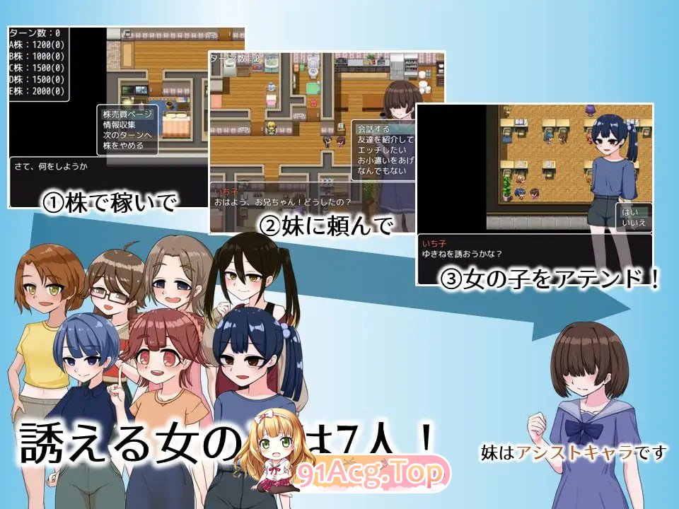 [RPG] [迅雷云/OD/FM]专为哥哥服务的外卖JS/お兄ちゃん専用デリバリーJS/汉化版（648m）-第3张-游戏-哥特动漫王国-ACG交流分享论坛