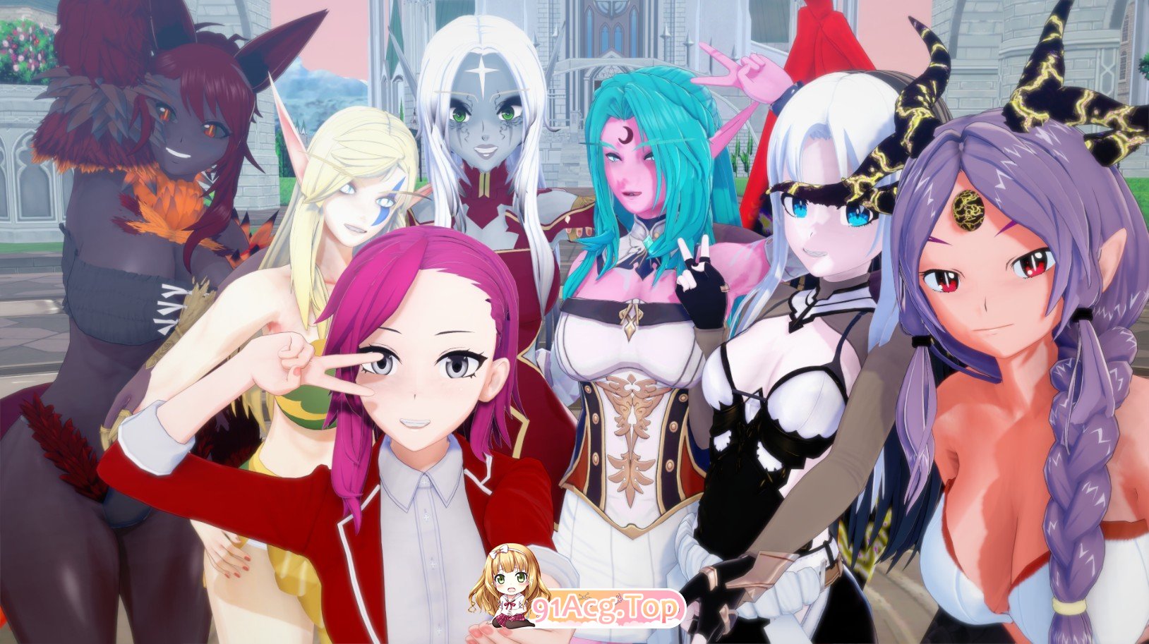 [日系SLG/汉化/动态]精英学院V0.6 AI汉化版[PC+安卓][FM/1.2G/百度]-第2张-游戏-次元小屋-ACG交流分享论坛