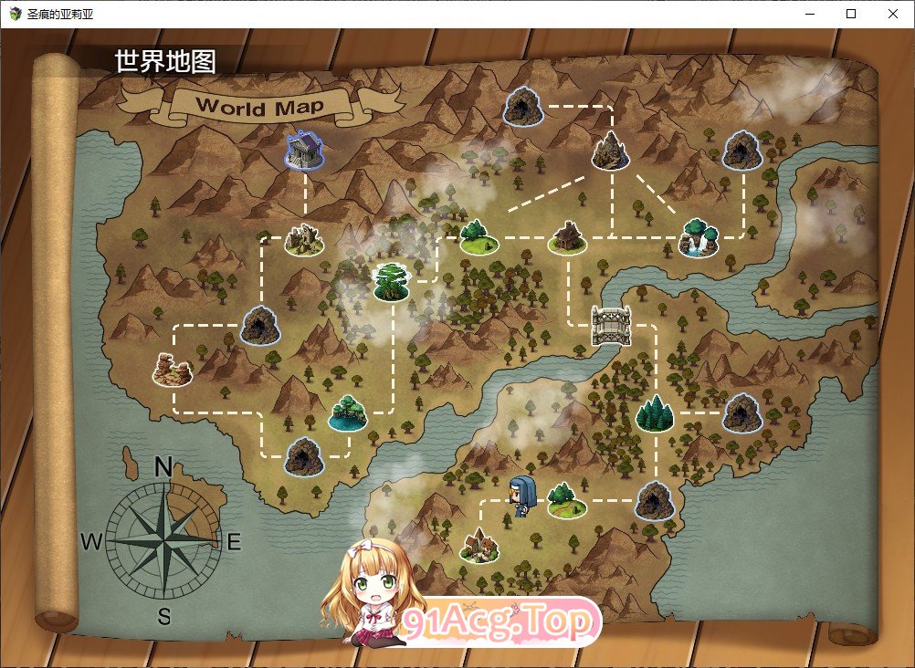 [精品RPG/中文/动态]圣痕的亚莉亚 官方中文步兵版+存档[新步兵][FM/920M/百度]-第12张-游戏-次元小屋-ACG交流分享论坛