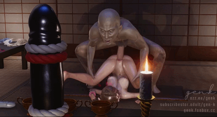 [3D/动态/NTR]GEN.K 新作彼女日志S2 寺庙NTR 可爱女友被猥琐老头侵犯中出[300M/FM/百度]-第4张-动漫-次元小屋-ACG交流分享论坛
