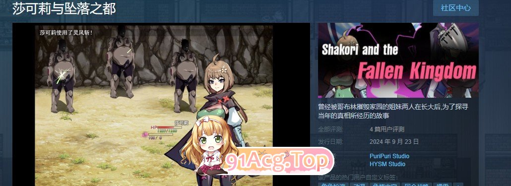 [RPG/中文]莎可莉与坠落之都 官方中文步兵版[新作][FM/820M/百度]-第4张-游戏-次元小屋-ACG交流分享论坛