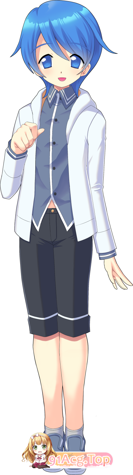 ●水无月千寻（CV：下月悠） “Serena”的弟弟。 自从失去父母后，她一直和姐姐住在一起。 虽然性格安静矜 ...