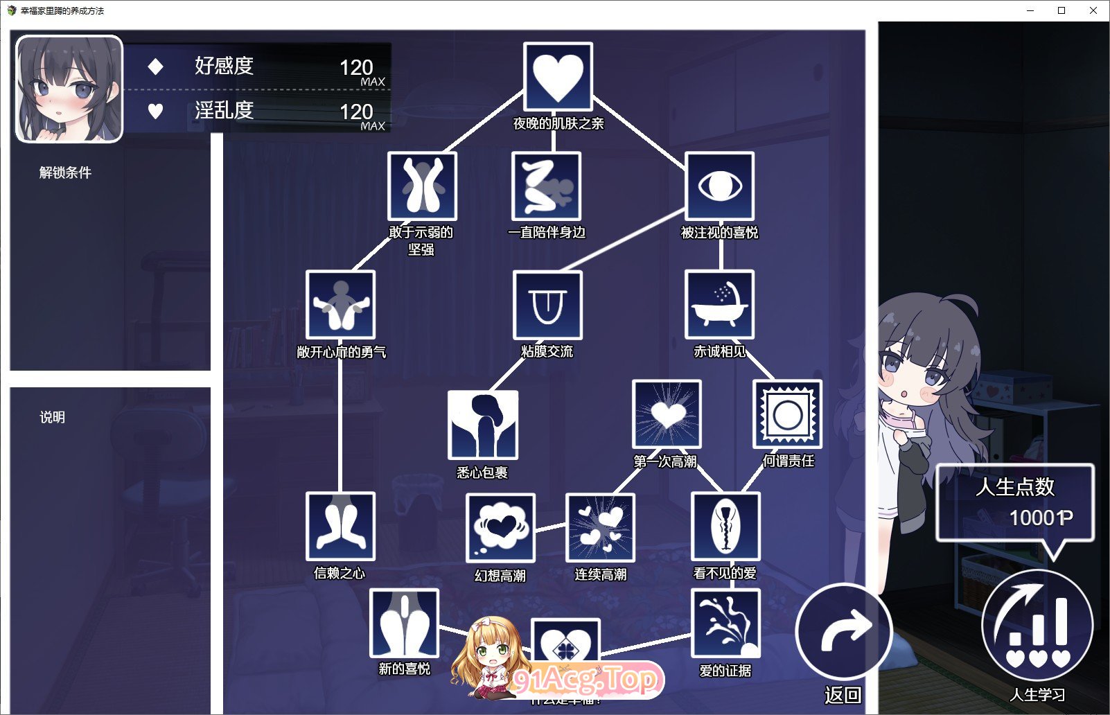 [同居互动SLG/中文/动态]幸福家里蹲的养成方法V1.07 官方中文步兵版+存档[新步兵][FM/570M/百度]-第7张-游戏-哥特动漫王国-ACG交流分享论坛