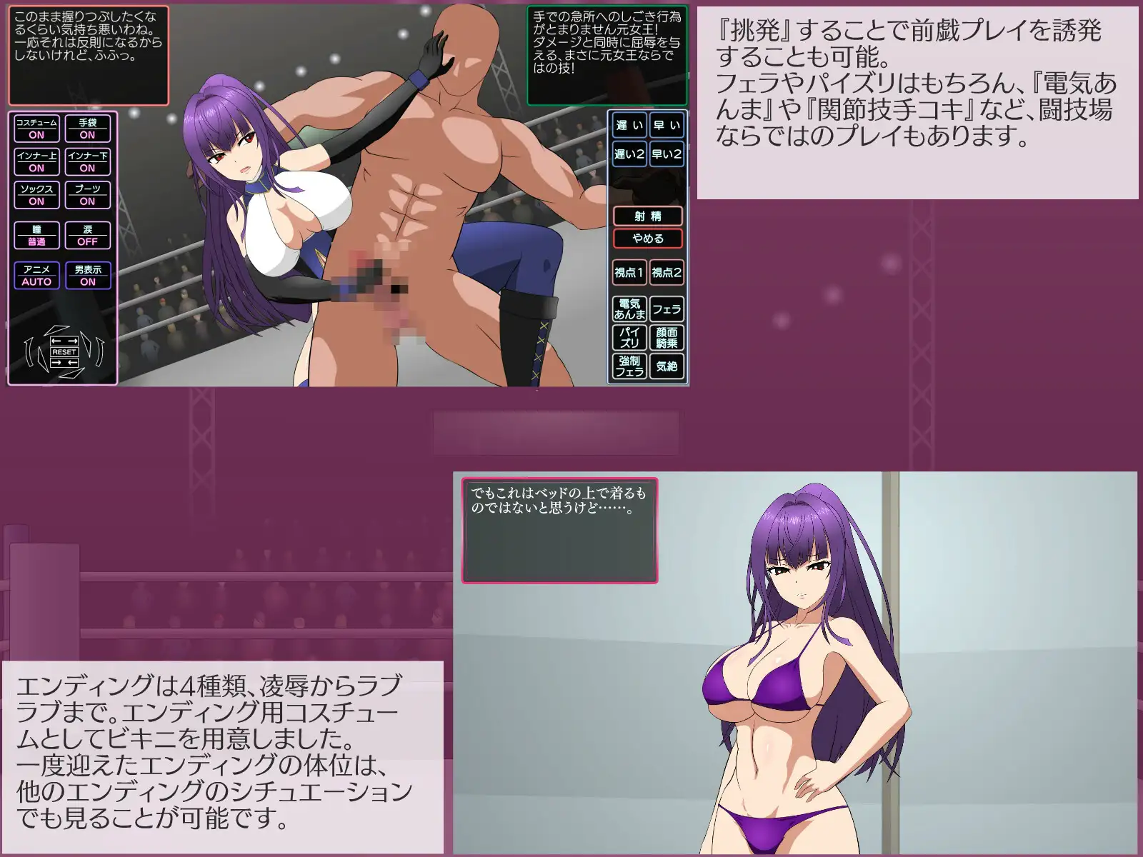 [SLG/PC/机翻汉化] 斗技女王薇奥拉 闘技女王ヴァイオラ [FM/344M/百度OD]-第4张-游戏-哥特动漫王国-ACG交流分享论坛