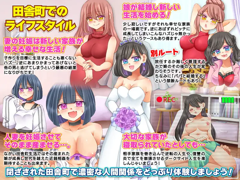 [RPG/PC/AI汉化] 无法悠闲的邻里NTR生活 Ver1.2 v0930 のんびり出来ないご近所NTR生活 [FM/200M/百度OD]-第6张-游戏-次元小屋-ACG交流分享论坛