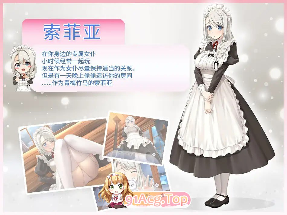 [互动触摸SLG/中文/动态]我与索菲娅的秘密 官方中文版[PC+安卓/CV][FM/2.5G/百度]-第3张-游戏-次元小屋-ACG交流分享论坛