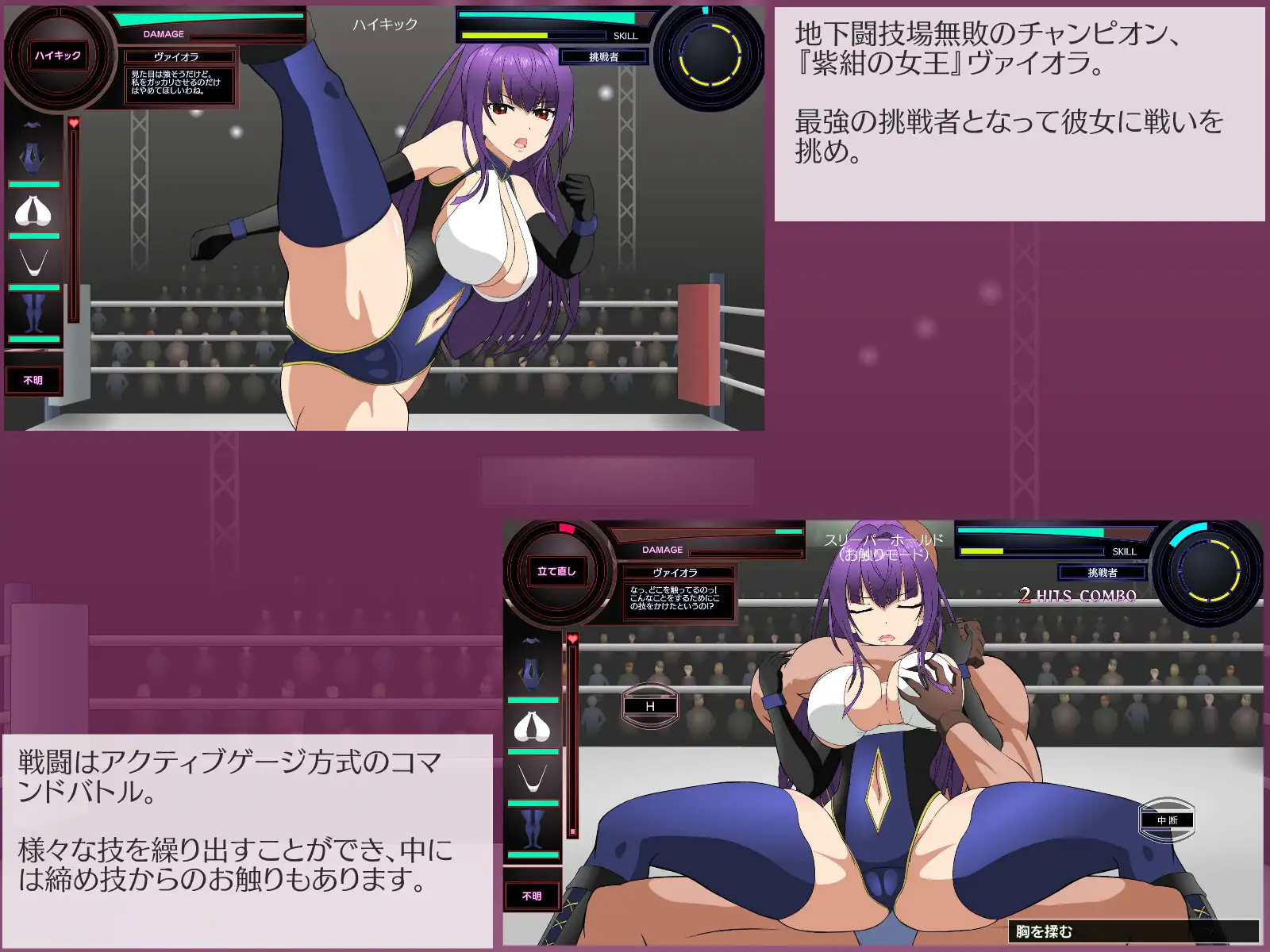 [SLG/PC/机翻汉化] 斗技女王薇奥拉 v1.2 Ver241019 闘技女王ヴァイオラ [FM/344M/百度OD]-第2张-游戏-次元小屋-ACG交流分享论坛