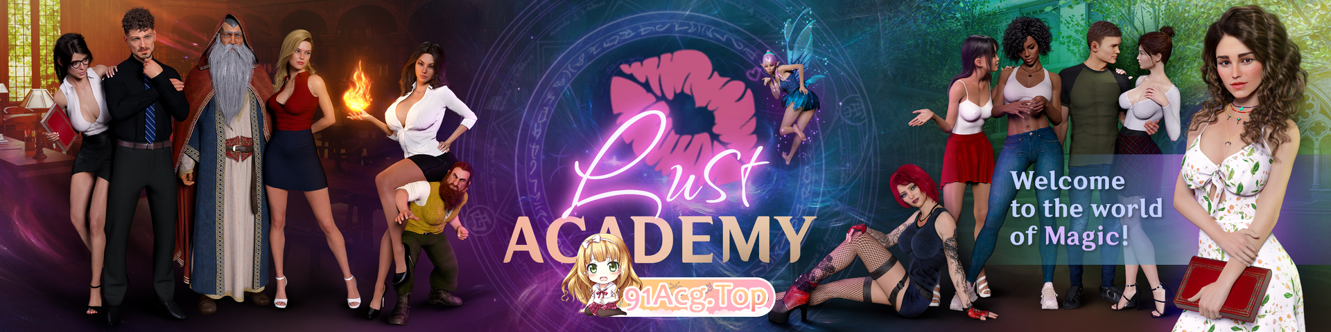 [SLG] [迅雷云/OD/FM]欲望学院/Lust Academy S4 v4.4.1/中文/PC+安卓/无码动态/全CG解锁（1.96G）-第1张-游戏-次元小屋-ACG交流分享论坛