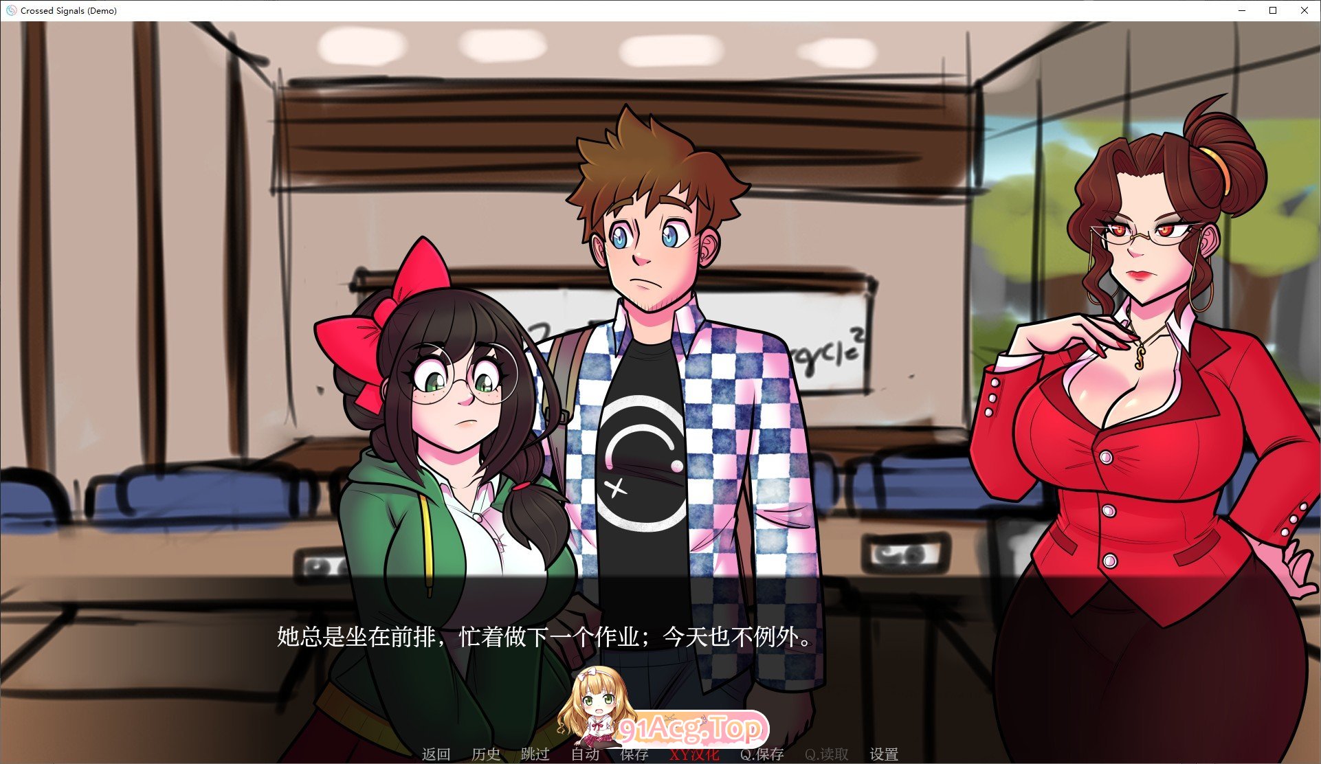 [欧美SLG/汉化/动态]信号交叉V0.4.0 AI汉化版[PC+安卓][FM/1G/百度]-第3张-游戏-哥特动漫王国-ACG交流分享论坛