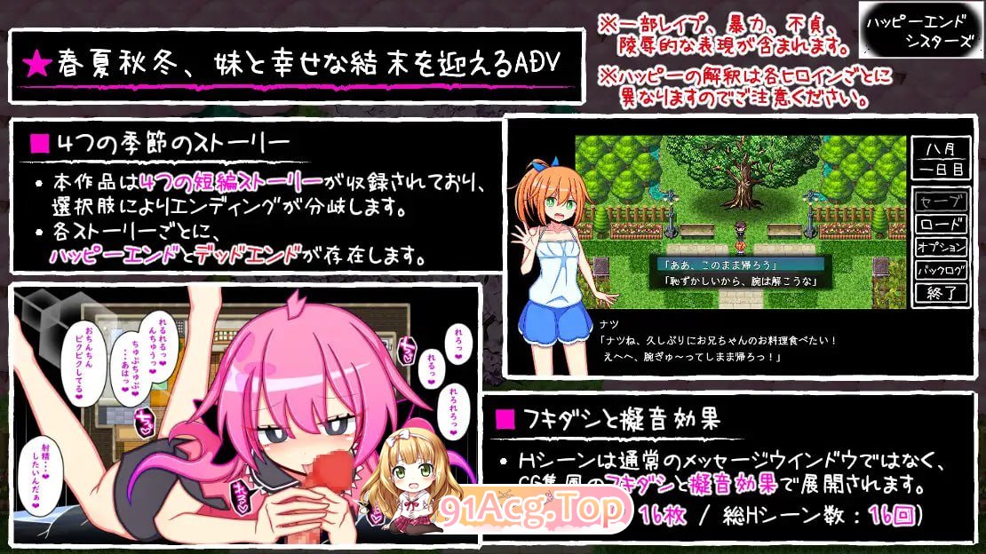 [RPG] [迅雷云/OD/FM]幸福结局姐妹/ハッピーエンドシスターズ/AI翻译（1.67G）-第6张-游戏-次元小屋-ACG交流分享论坛