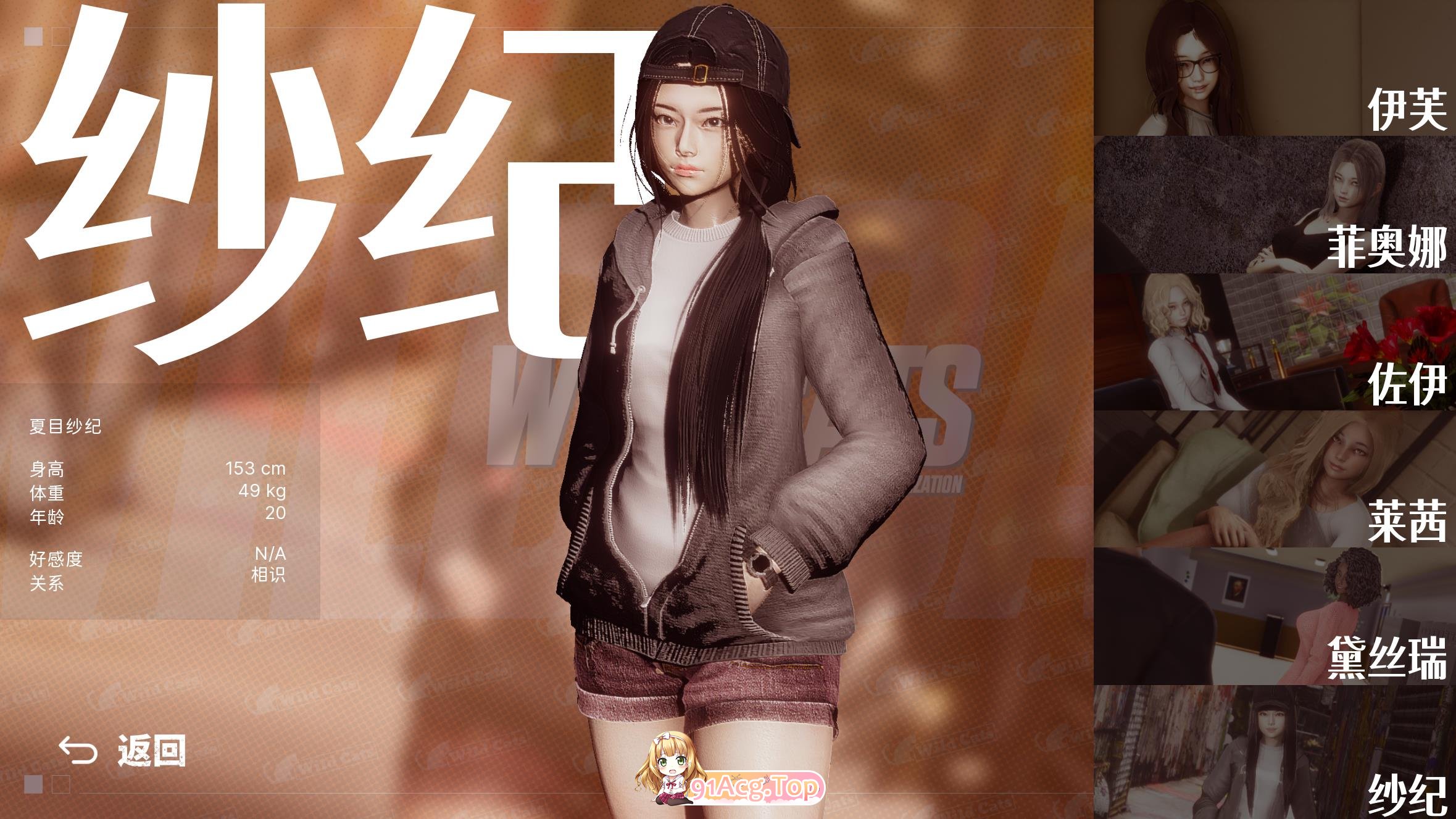 [亚洲风SLG/中文/动态] 野猫 Wild Cats v0.2 官方中文作弊版+画廊全开 [新作][FM/2.6G/百度OD]-第7张-游戏-哥特动漫王国-哥特萝莉社