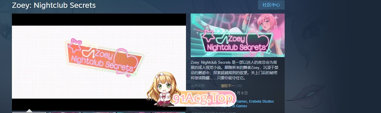 [SLG/中文/动态]佐伊：夜总会秘密 官方中文步兵版[新作][FM/1.1G/百度]-第2张-游戏-哥特动漫王国-ACG交流分享论坛