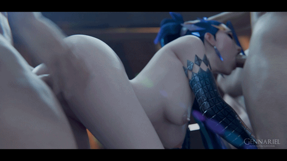 [3D/无修/CV] Gennariel 1月新作:KDA女团成员下海 多人淫乱性交派对 [418M]-第3张-动漫-次元小屋-ACG交流分享论坛