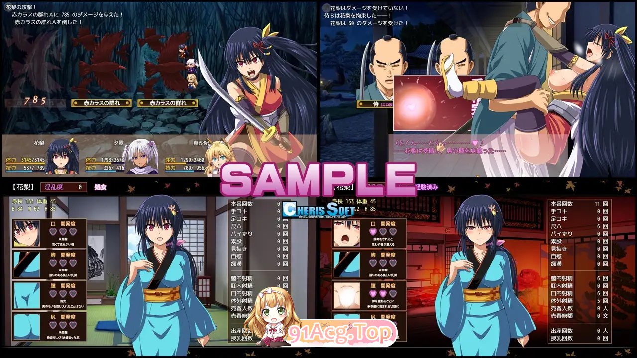 [爆款RPG/汉化/动态]大型江户幻想RPG：女忍者花梨V1.2 精翻汉化版+存档[新汉化][FM/1.8G/百度]-第19张-游戏-次元小屋-ACG交流分享论坛
