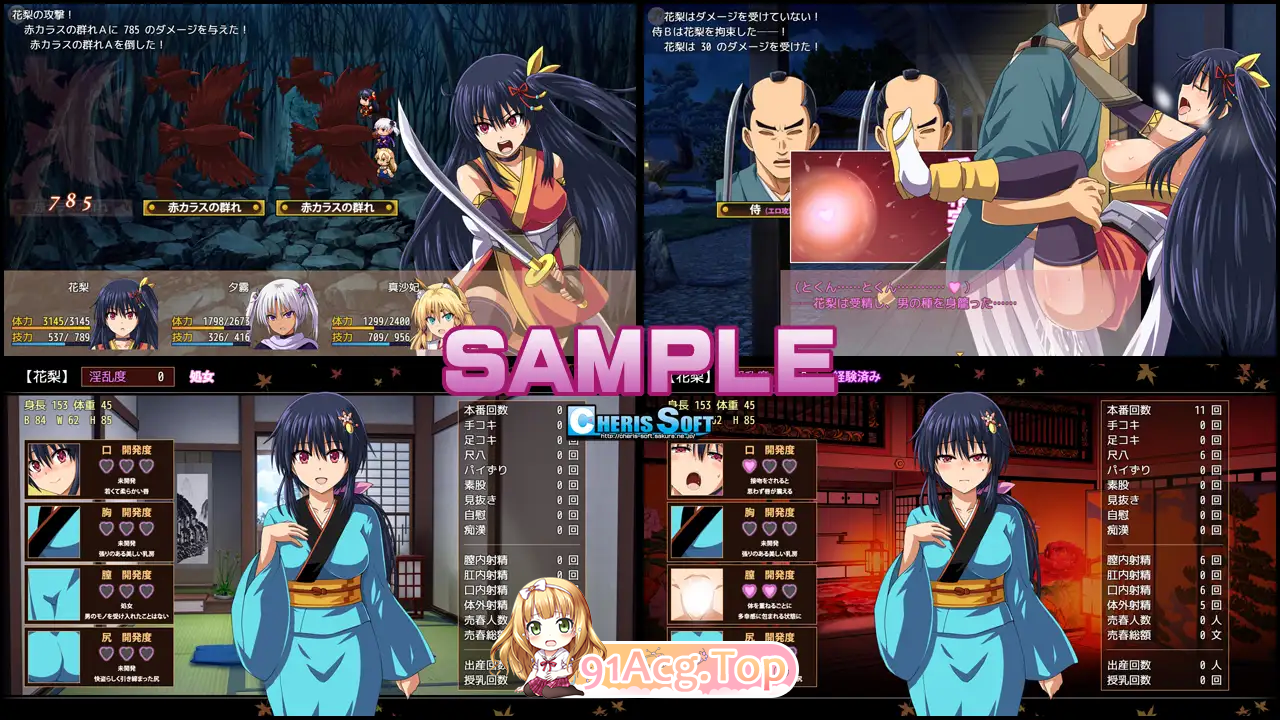 [爆款RPG/汉化/动态]大型江户幻想RPG：女忍者花梨V1.2 精翻汉化版+存档[新汉化][FM/1.8G/百度]-第13张-游戏-次元小屋-ACG交流分享论坛