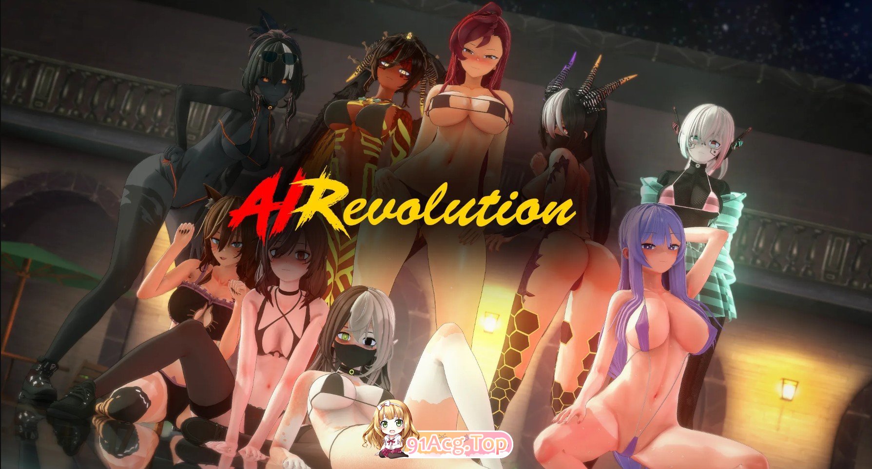 [日系SLG/汉化/动态]反对进化V0.3.6 AI汉化版[PC+安卓][FM/6.1G/百度]-第2张-游戏-哥特动漫王国-ACG交流分享论坛