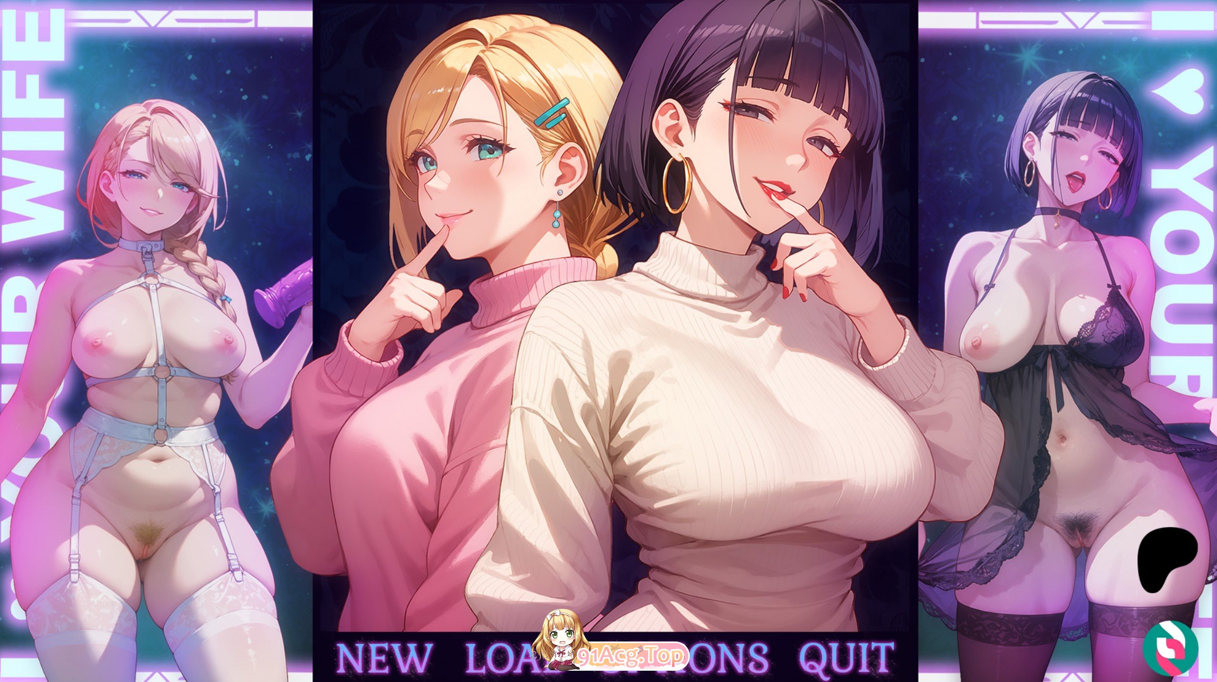[欧美SLG/汉化/2D] 我爱你的老婆  I Love Your Wife V0.1 汉化版 [新作][FM/600M/百度OD]-第2张-游戏-次元小屋-ACG交流分享论坛