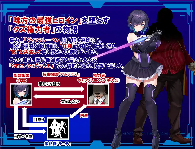 [RPG/PC/AI汉化] 圣隶战姬克洛伊～直到“最强”沉沦于权力～ 聖隷戦姫クロエ～「最強」が権力に沈むまで～ [FM/530M/百度OD]-第2张-游戏-次元小屋-ACG交流分享论坛