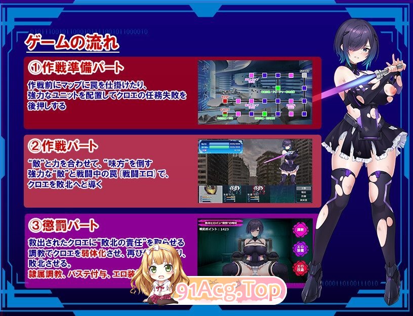 [热门RPG/汉化]圣隶战姬克洛伊~直至「最强」沉沦于权力 挂载AI汉化版+存档[新汉化][FM/1.4G/百度]-第7张-游戏-次元小屋-ACG交流分享论坛