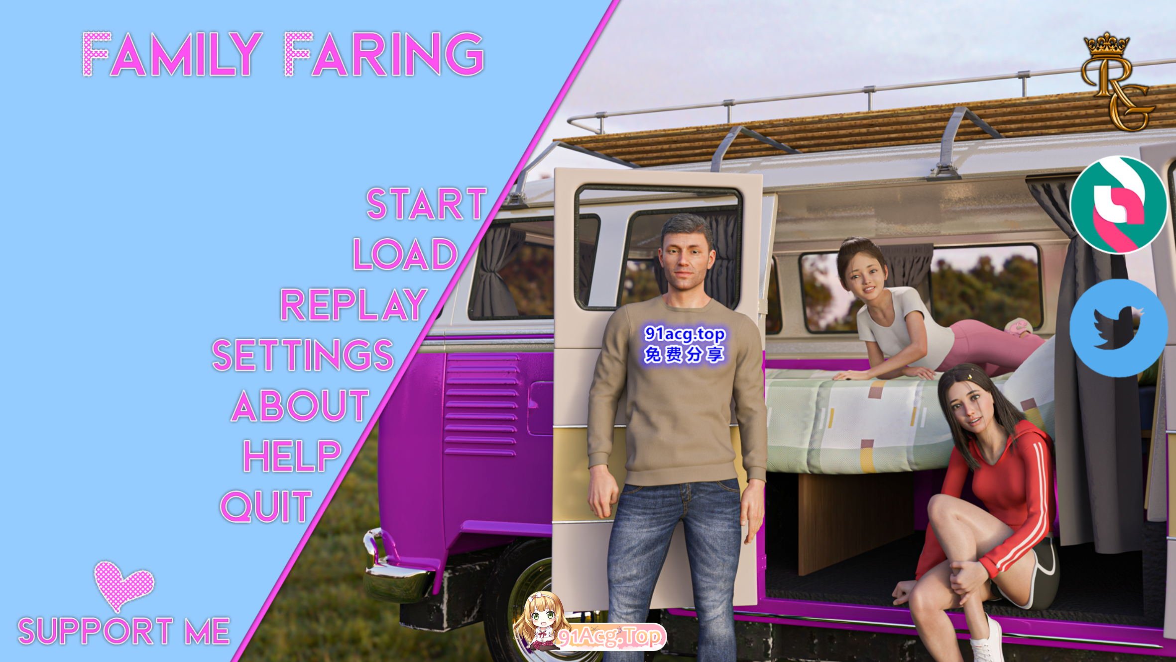[鬼父SLG/汉化/动态] 家庭旅途 Family Faring Ep. 7 汉化作弊版+攻略MOD+画廊解锁[更新][FM/2.5G/百度OD]-第1张-游戏-哥特动漫王国-ACG交流分享论坛