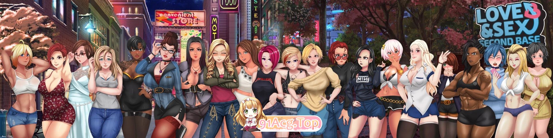 [欧美SLG/汉化/动态] 爱与性：二垒 Love & Sex Second Base  v25.2.0b 汉化版+作弊+画廊解锁[大后宫/NTR][F-第1张-游戏-哥特动漫王国-ACG交流分享论坛