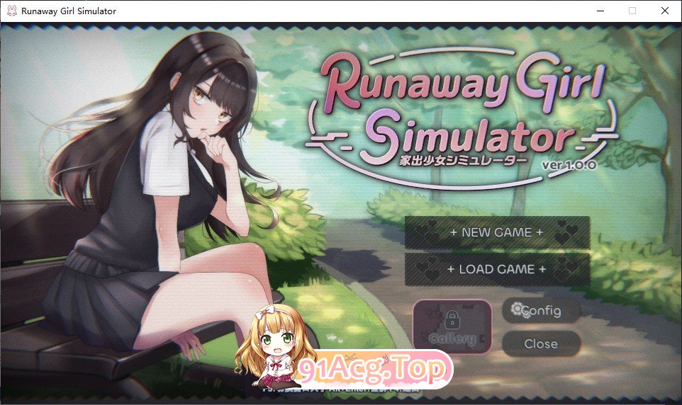 [互动SLG/中文]家出少女模拟器 官方中文版[新作][FM/1.7G/百度]-第1张-游戏-次元小屋-ACG交流分享论坛