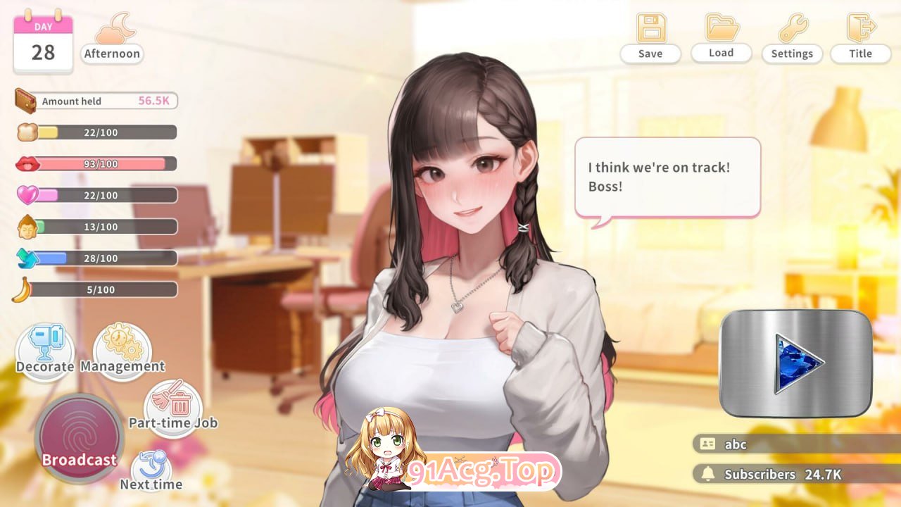 [SLG]  [迅雷云/UC/FM]流媒体开启！VTuber 训练  v1.0.0/Streaming ON! VTuber Training v1.0.0/S-第2张-游戏-哥特动漫王国-ACG交流分享论坛