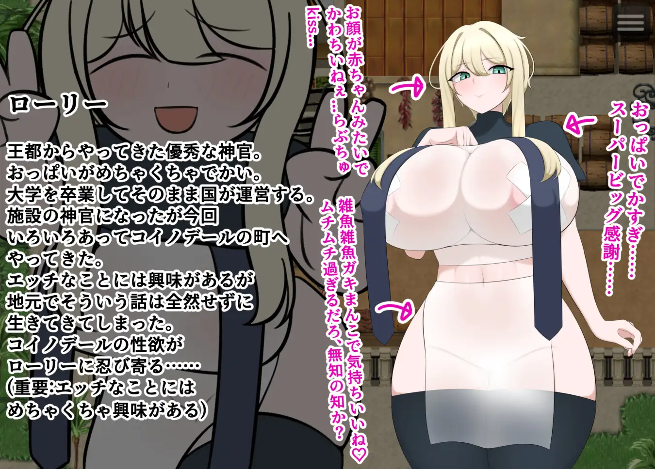 [RPG/PC/AI汉化] 劳瑞与好色之城 ローリーとスケベな街 [FM/500M/百度微云]-第2张-游戏-风花雪月-ACG交流分享论坛