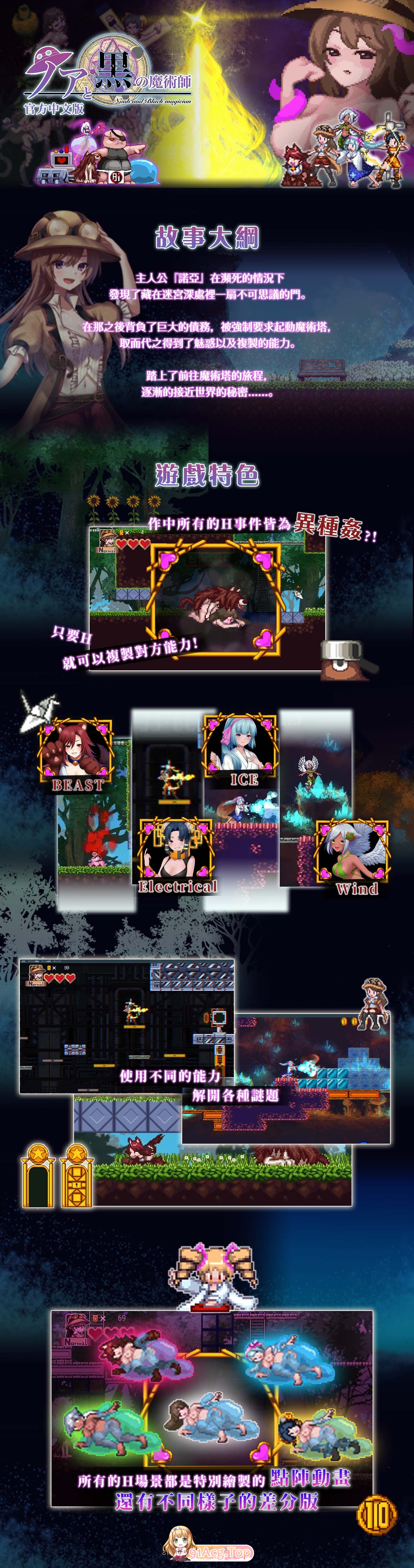[ACT/官方中文/像素] 诺亚与黑魔术师 / 諾亞與黑魔術師 [FM/百度/微云][330M]-第12张-游戏-风花雪月-ACG交流分享论坛