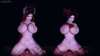 [3D动画/VAM/骑乘] 新作-巨乳骚鸡骑乘（一门双至尊）-第3张-动漫-风花雪月-ACG交流分享论坛