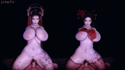 [3D动画/VAM/骑乘] 新作-巨乳骚鸡骑乘（一门双至尊）-第4张-动漫-风花雪月-ACG交流分享论坛