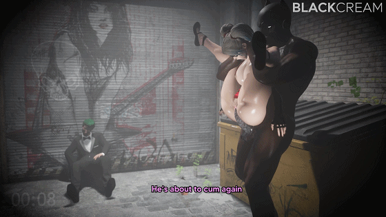 [3D/夫目前犯/NTR/夸克] BlackCream：Harley Quinn X BBC 哈莉·奎茵 [4.4G]-第6张-动漫-哥特动漫王国-哥特萝莉社