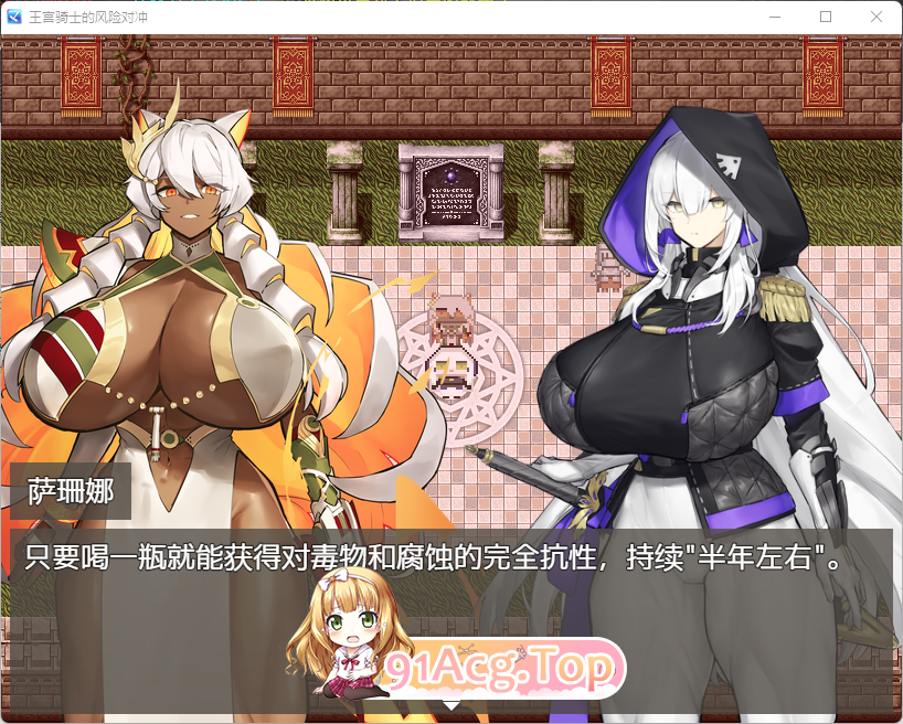 [RPG/汉化]王宮騎士のリスクヘッジ 内嵌AI汉化版 [新作] [FM/380M/百度]-第2张-游戏-次元小屋-ACG交流分享论坛