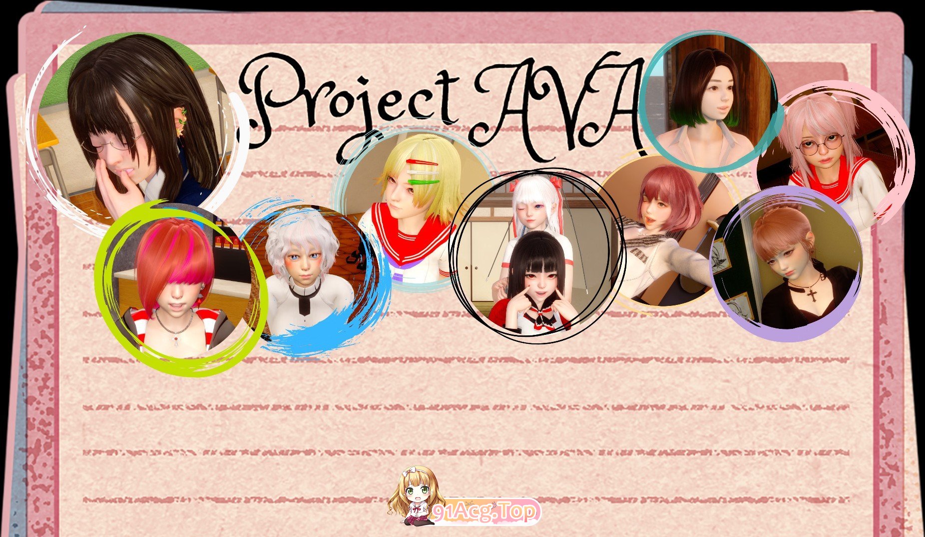 [亚洲风SLG/汉化/动态]阿瓦V0.8 AI汉化版[PC+安卓][FM/890M/百度]-第2张-游戏-次元小屋-ACG交流分享论坛