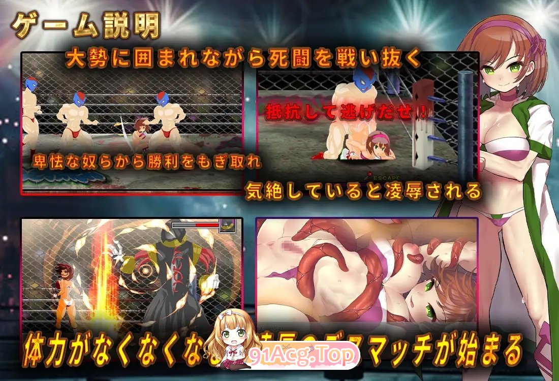 [ACT/动态]女摔角手米娜·如月～摧毁地下摔角 正式版[新作][FM/300M/百度]-第3张-游戏-次元小屋-ACG交流分享论坛