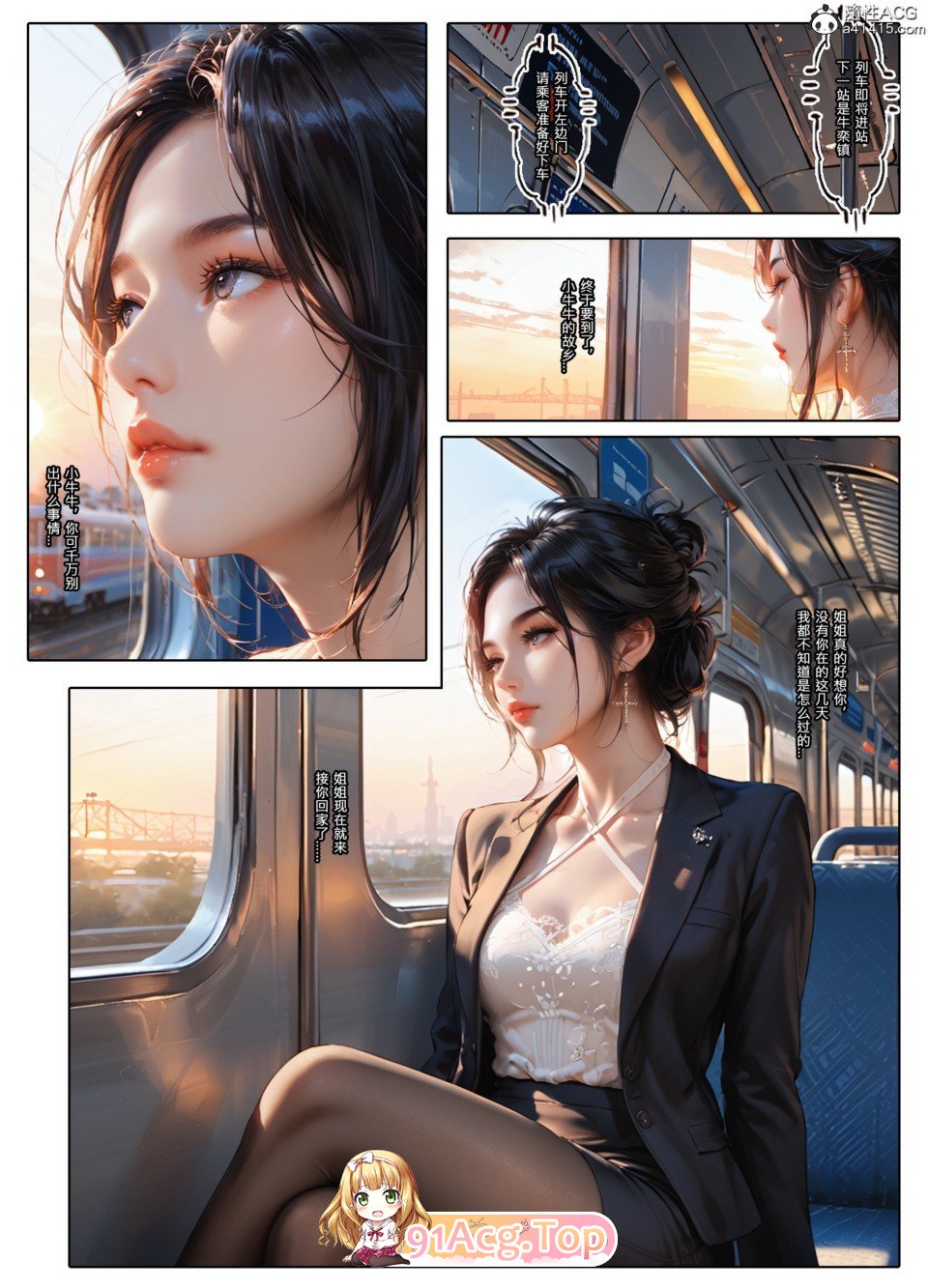 [3D/AI绘画]恶村01-04[黑丝][FM/314M/百度]-第3张-漫画-次元小屋-ACG交流分享论坛