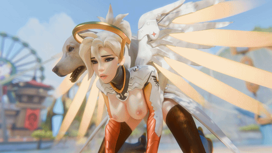 [3D/无修/CV] FraxXlr 4月新作：黑百合+天使 性感御姐激情爆肏中出 [936M/FM/百度]-第6张-动漫-次元小屋-ACG交流分享论坛