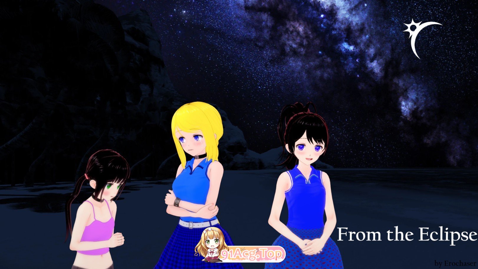 [日系SLG/汉化/动态]来自日食V0.4.1 AI汉化版[PC+安卓][FM/6.1G/百度]-第2张-游戏-次元小屋-ACG交流分享论坛