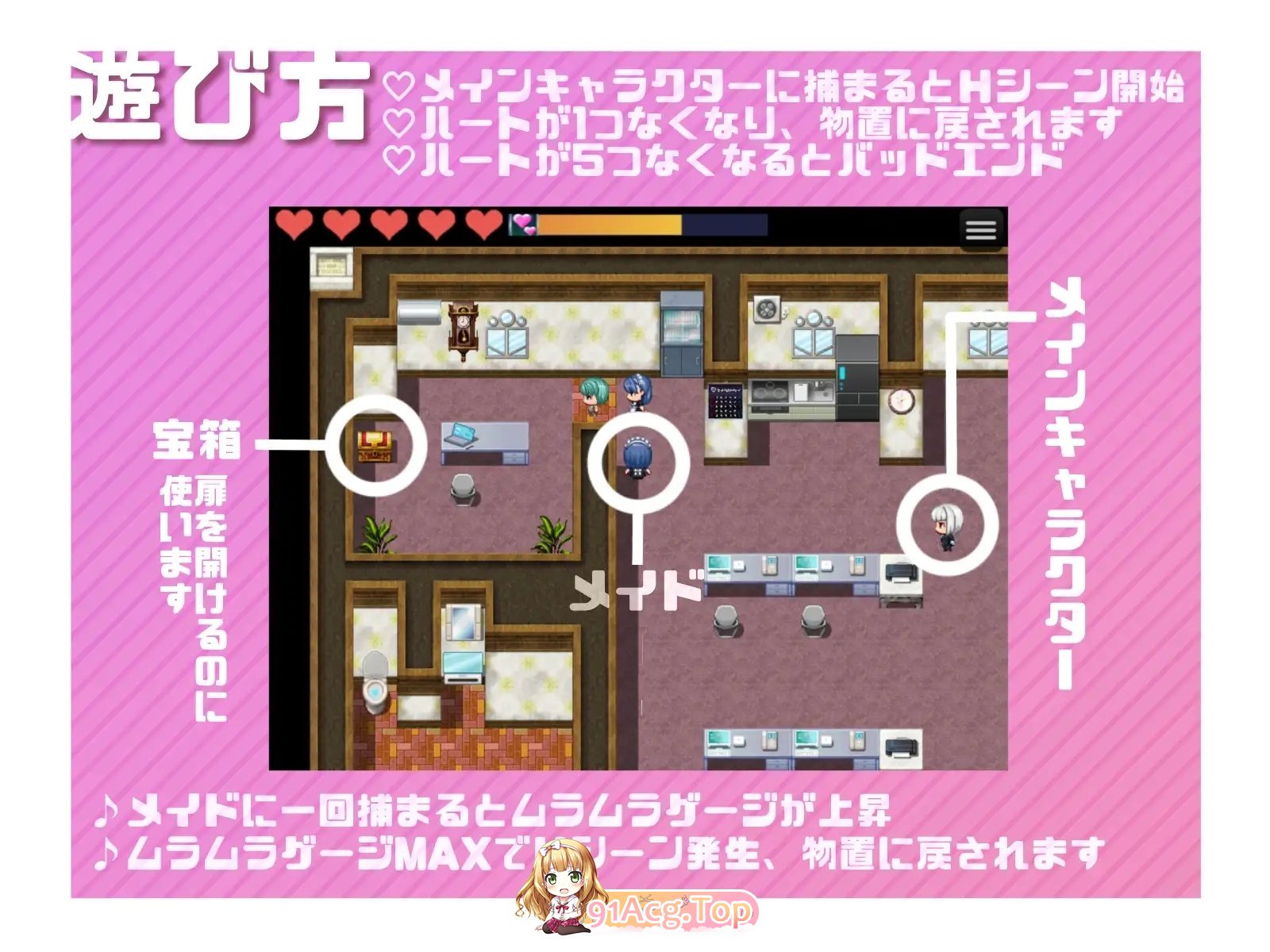 [热门逃脱RPG/汉化]蜜罐逃脱〜恶棍一家和囚禁的豪宅〜云汉化版+全CG存档 [FM/百度/微云][1G]-第8张-游戏-次元小屋-ACG交流分享论坛