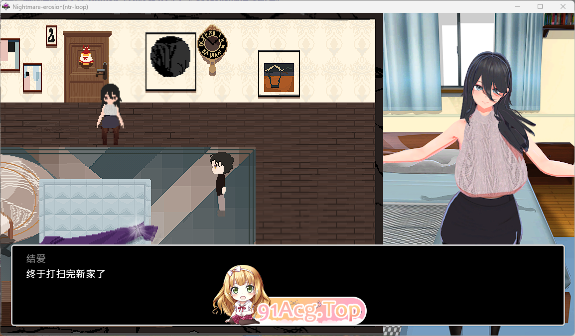 [像素互动SLG/中文/动态]噩梦侵蚀（NTR循环）Dev1 官方中文版[新作][FM/3.5G/百度]-第2张-游戏-哥特动漫王国-哥特萝莉社
